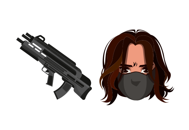 Winter Soldier Custom Cursor for Chrome from Marvel Comics Cursors Collection