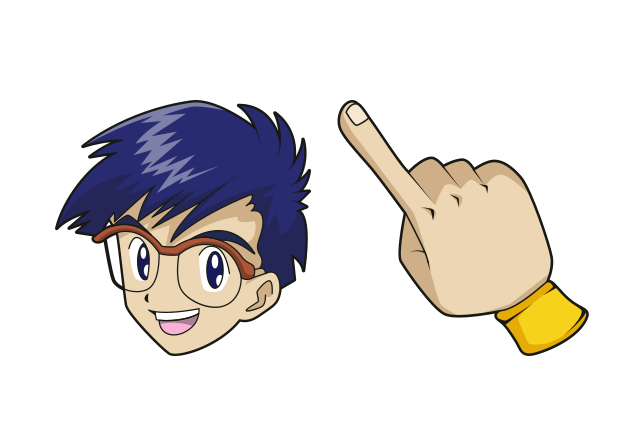 Joe Kido Custom Cursor for Chrome from Digimon Cursors Collection