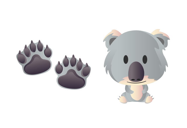 Amusing Koala Custom Cursor for Chrome from Animals Cursors Collection