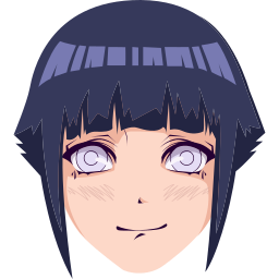 Naruto Hinata Hyuga Cute Cursor Pointer