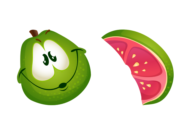 Guava Custom Cursor for Chrome from Funny Fruits Cursors Collection