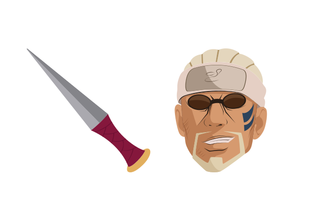 Killer Bee Custom Cursor for Chrome from Naruto Cursors Collection