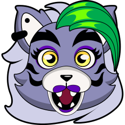Roxanne Wolf custom cursor for Chrome Pointer