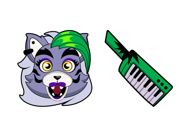 Roxanne Wolf Custom Cursor for Chrome from Five Nights at Freddy's Cursors Collection