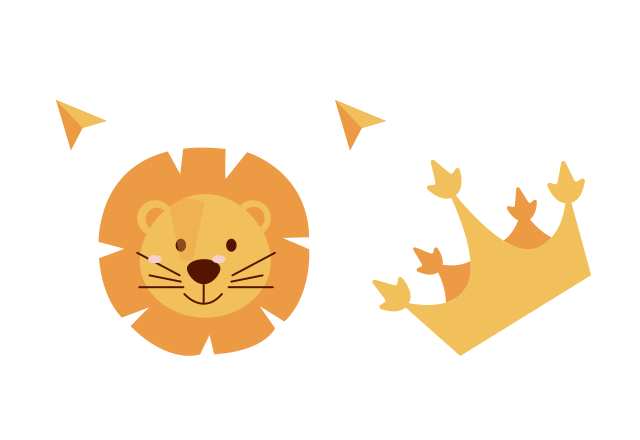 Cute Lion Custom Cursor for Chrome from The Cutest Cursors Collection