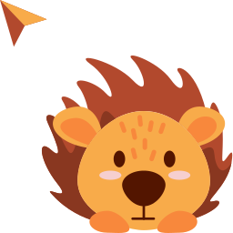 Hedgehog Cute Cursor Pointer