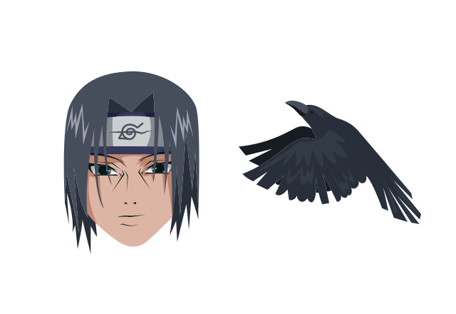 Itachi Uchiha Custom Cursor for Chrome from Naruto Cursors Collection