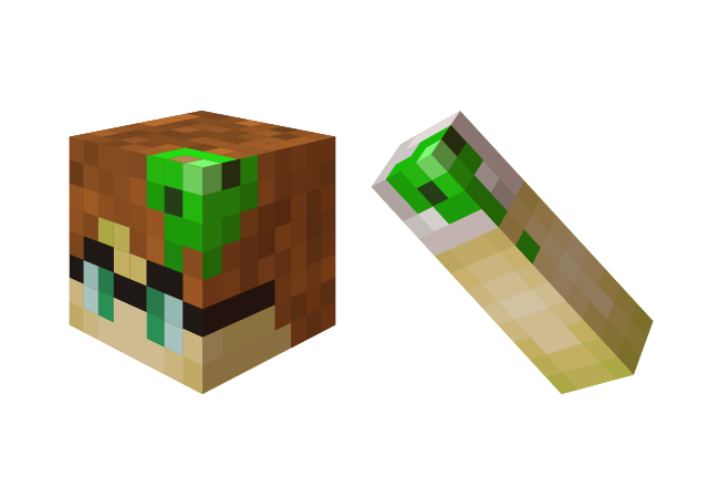 Slimecicle (Minecraft) Custom Cursor for Chrome from Dream SMP Cursors Collection