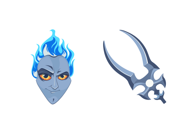 God Aid Custom Cursor for Chrome from Greek Mythology Cursors Collection