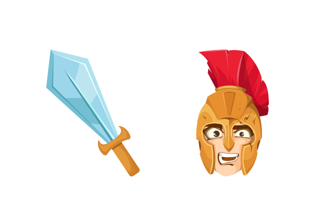 God Ares Custom Cursor for Chrome from Greek Mythology Cursors Collection