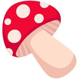 Mushrooms Cute Cursor Pointer