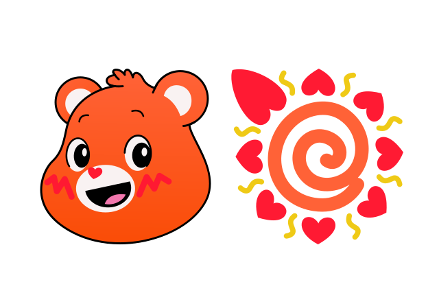 Amigo Bear Custom Cursor for Chrome from Care Bears Cursors Collection
