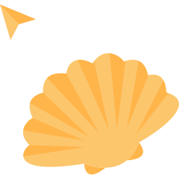 Seashell and Starfish Cute Cursor Pointer