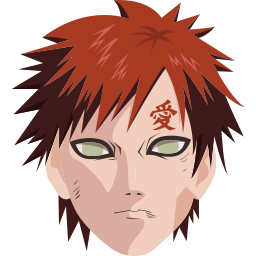 Naruto Gaara Cute Cursor Pointer