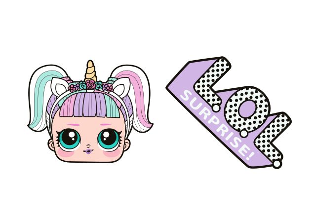 L.O.L. Unicorn Custom Cursor for Chrome from L.O.L. Surprise! Cursors Collection