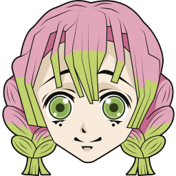 Mitsuri Kanroji custom cursor for Chrome Pointer