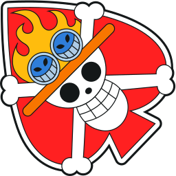 Portgas D. Ace Flag custom cursor for Chrome Pointer
