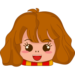 Hermione Granger Cute Cursor Pointer
