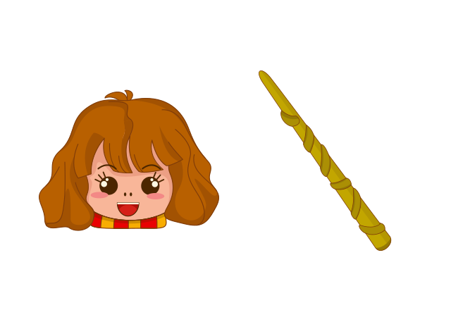 Hermione Granger Custom Cursor for Chrome from Harry Potter Cursors Collection