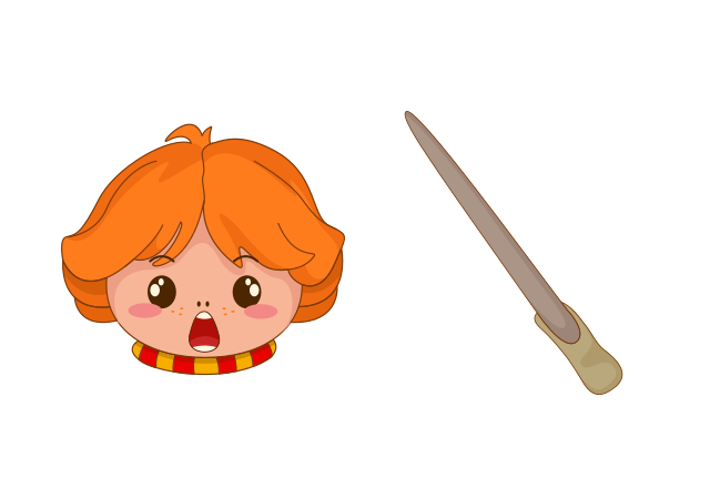 Ron Weasley Custom Cursor for Chrome from Harry Potter Cursors Collection