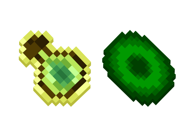 Bottle o' Enchanting Custom Cursor for Chrome from Minecraft Cursors Collection