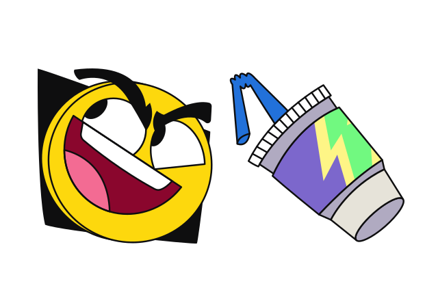 Master Frown Custom Cursor for Chrome from Unikitty! Cursors Collection