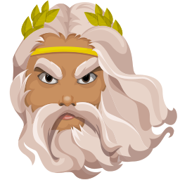 God Zeus Cute Cursor Pointer