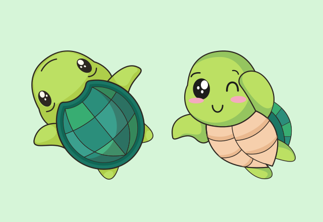 Kawaii Turtle Cute Cursor