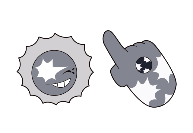 Snowflake Obsidian Custom Cursor for Chrome from Steven Universe Cursors Collection