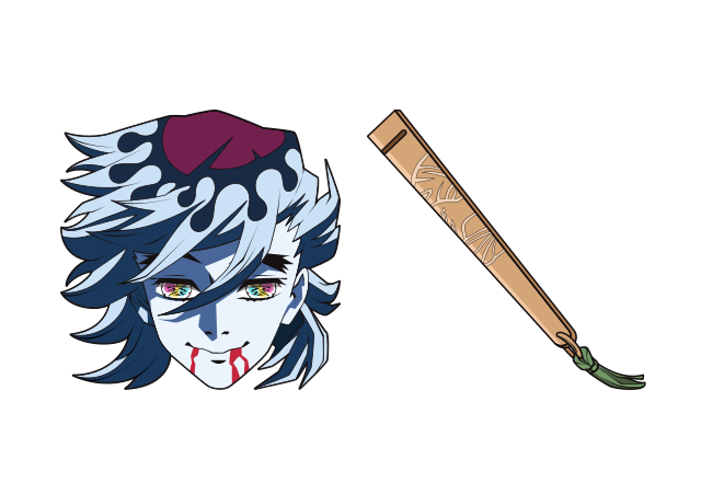 Doma Custom Cursor for Chrome from Demon Slayer Cursors Collection