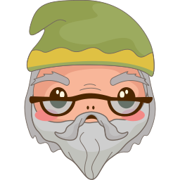 Professor Albus Dumbledore Cute Cursor Pointer