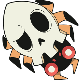 Spider Skull cursor - Custom cursor for Chrome Pointer