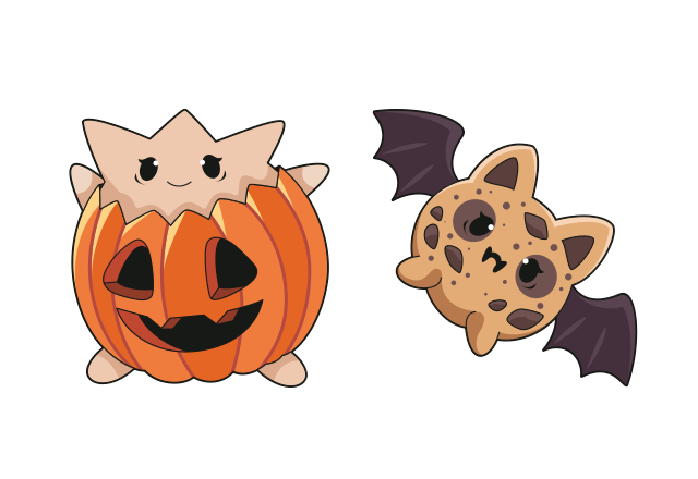 Pumpkin Togepi Custom Cursor for Chrome from Halloween Cursors Collection