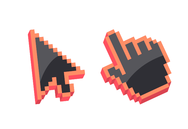 Halloween Pixel Custom Cursor for Chrome from Halloween Cursors Collection