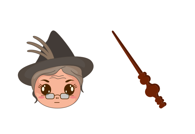 Professor Minerva McGonagall Custom Cursor for Chrome from Harry Potter Cursors Collection