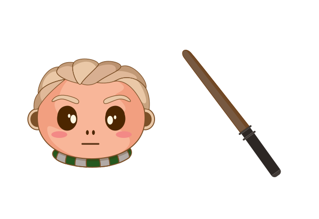 Draco Malfoy Custom Cursor for Chrome from Harry Potter Cursors Collection