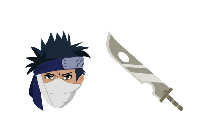 Zabuza Momochi Custom Cursor for Chrome from Naruto Cursors Collection