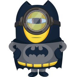 Minion Batman Character Cute Cursor Pointer