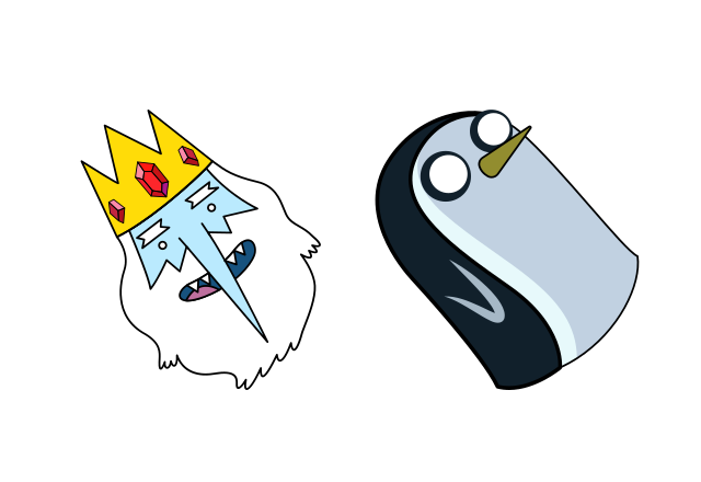 Ice King Custom Cursor for Chrome from Adventure Time Cursors Collection