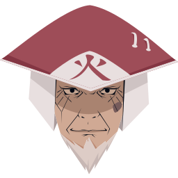 Naruto Hiruzen Sarutobi Cute Cursor Pointer