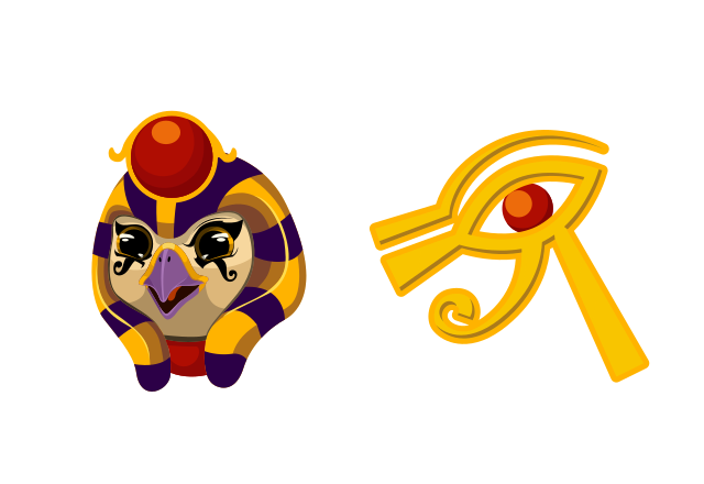 God Horus Custom Cursor for Chrome from Greek Mythology Cursors Collection