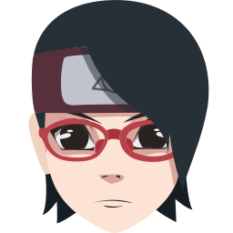 Naruto Sarada Uchiha Cute Cursor Pointer