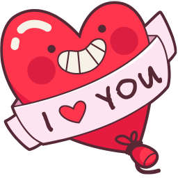 I Love You cursor - Custom cursor for Chrome Pointer