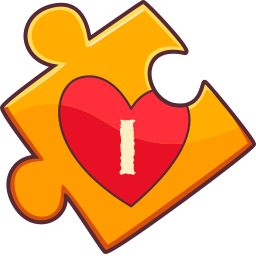 Love Puzzle Pieces cursor - Custom cursor for Chrome Pointer