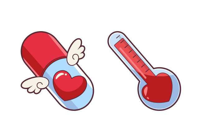 Love Pill Custom Cursor for Chrome from Valentine's Day 2025 Cursors Collection