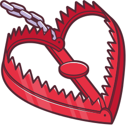 Love Trap cursor - Custom cursor for Chrome Pointer