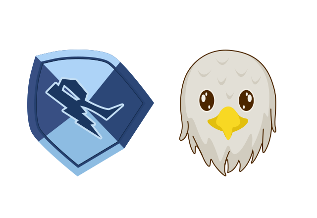 Ravenclaw Crest Custom Cursor for Chrome from Harry Potter Cursors Collection