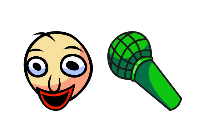 FNF Baldi's Basics custom cursor for Chrome