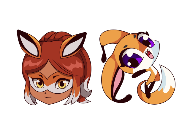 Rena Rouge and Trixx Custom Cursor for Chrome from Ladybug & Cat Noir Cursors Collection