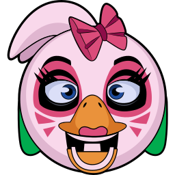 Glamrock Chica custom cursor for Chrome Pointer